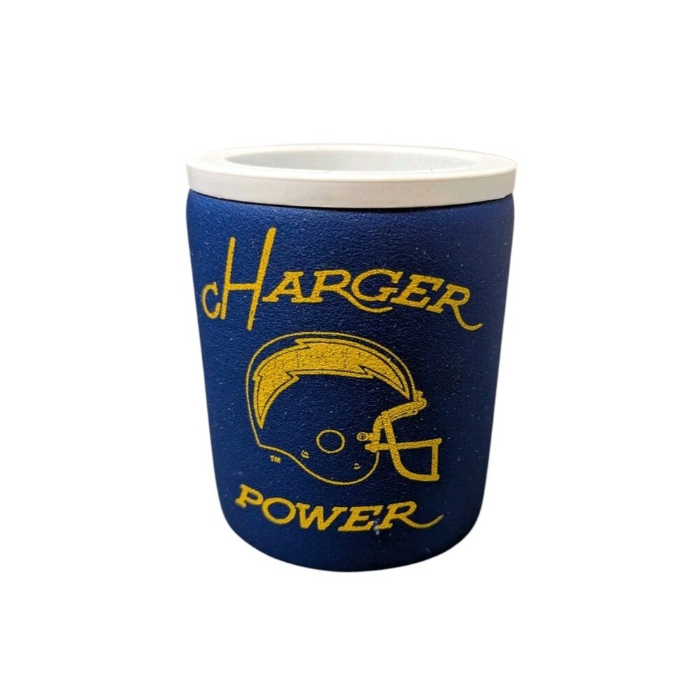 Vintage Rare Chargers Can Koozie Insulated Coozie Made In USA NFL
